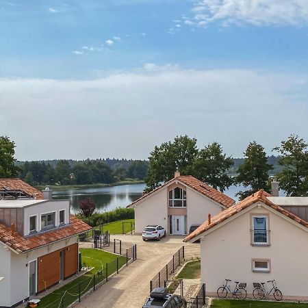 5 Sterne-Ferienhaus Eisvogel Am See Mit Sauna Und Kamin Krakow am See Exteriör bild