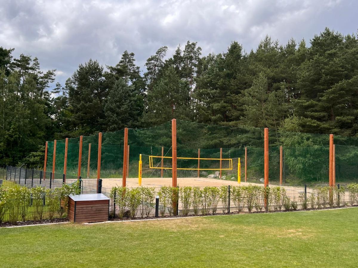 5 Sterne-Ferienhaus Eisvogel Am See Mit Sauna Und Kamin Krakow am See Exteriör bild